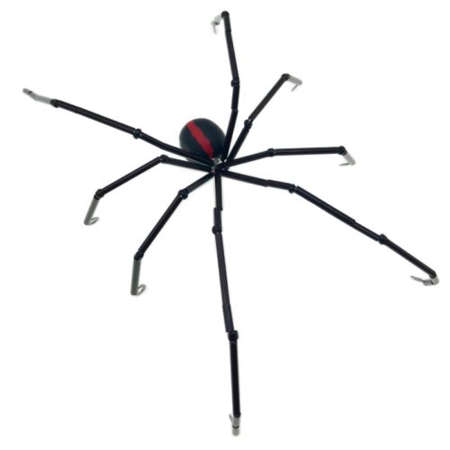 Handmade Beaded Scary Spiders - Red Back